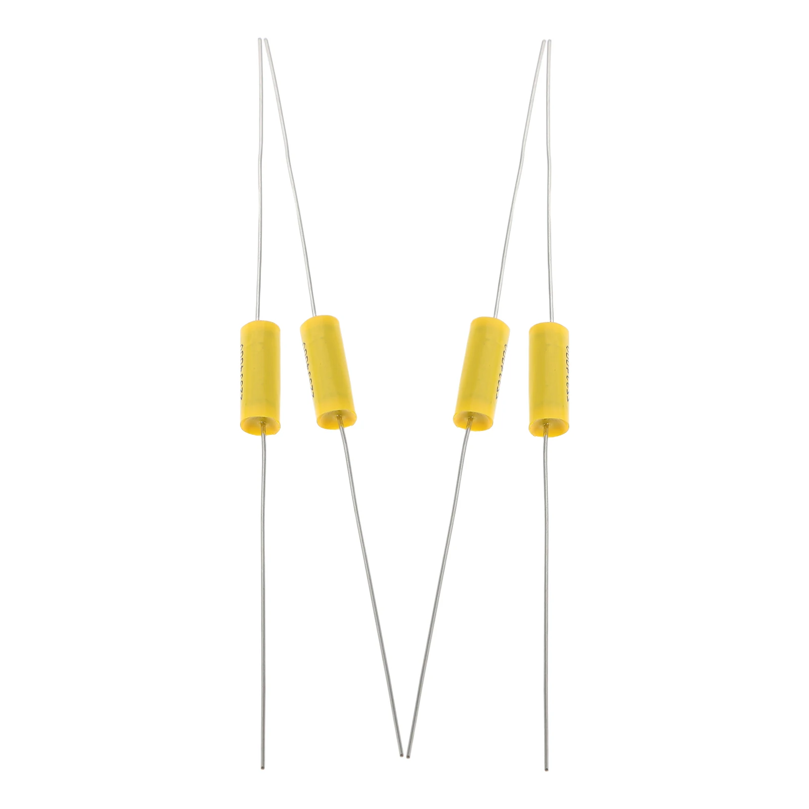 

4pcs Axial Capacitors 0.022/223J For Electric Tone Circuits Sturdy Tone Capacitor Components Enhancing Sound Quality Compatible