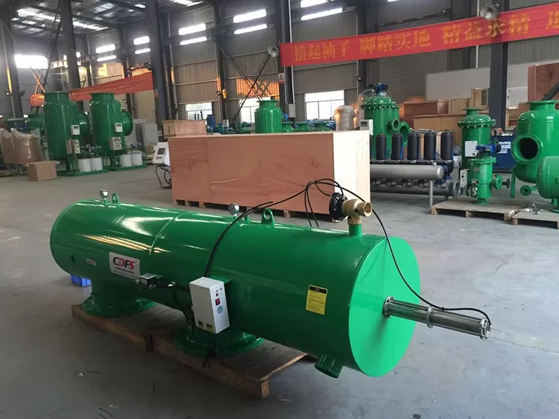 Hydrocyclone Filter Pressure Vessel PLC Drip Irrigation Self-Cleaning Automatic Backwash Motor 5000L/Hour 100 Micron 1 Year