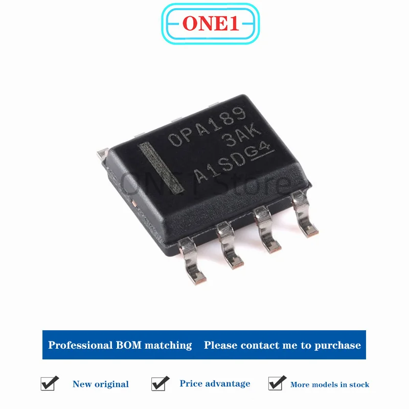 1PCS/lot New original OPA189IDR SOIC-8 rail-to-rail output operational amplifier chip