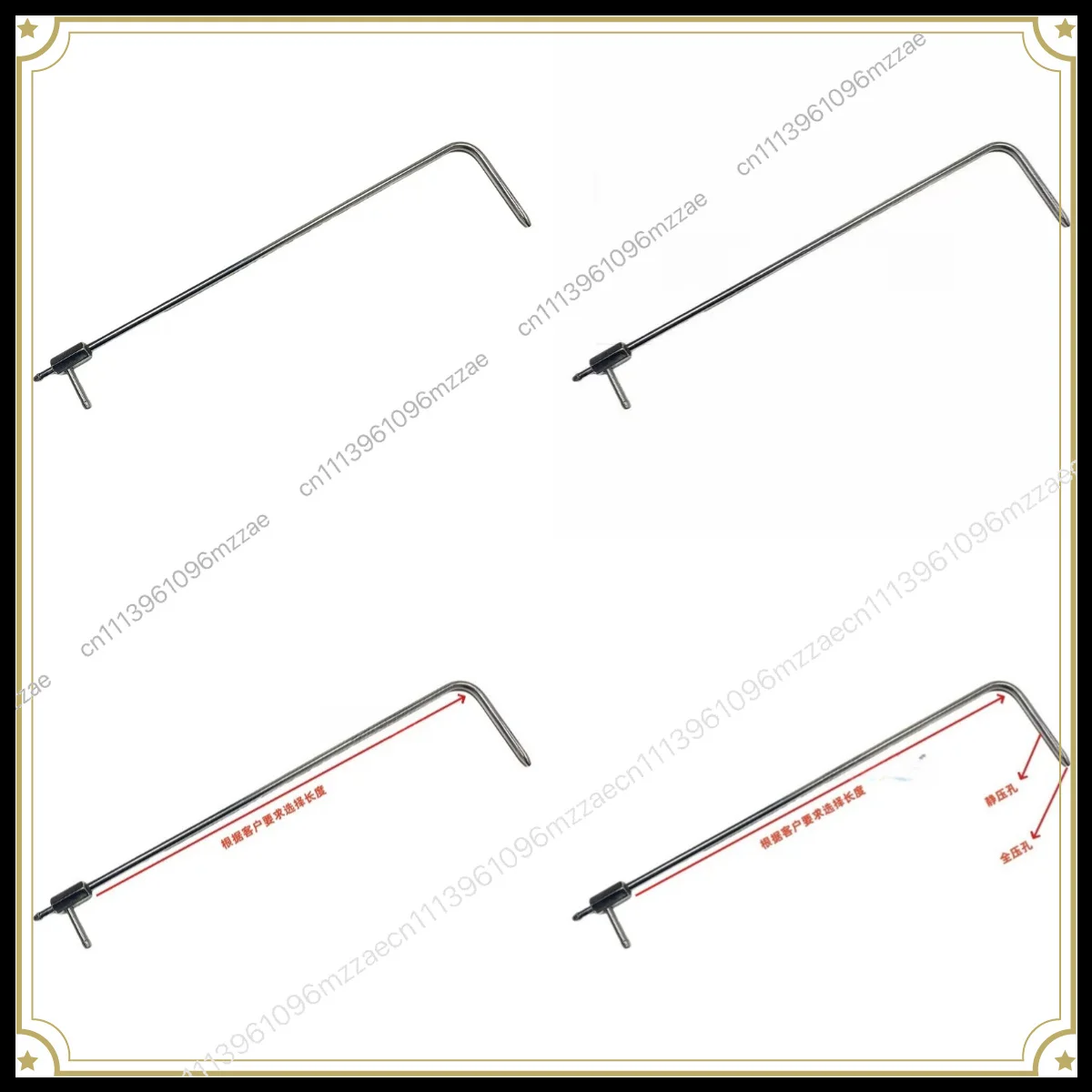 L-type Leather Tube TPL Series Standard Leather Tube 8mm6MM Optional Card Sleeve Installed on The Air Duct
