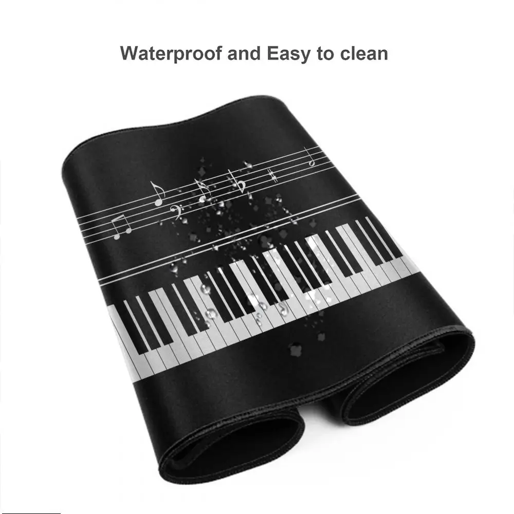 Trend Vintage Music Notes Piano Gaming Mouse Pad PC Laptop Gamer Mousepad Anime Antislip Mat Keyboard Desk Mat For Overwatch