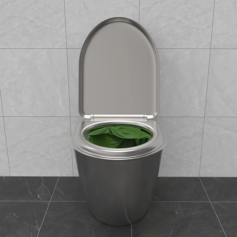 Custom Human-Resistant Dry Toilet Toilet Seat: Mobile Portable Mine Refuge Restroom Stainless Steel Civil Toilet