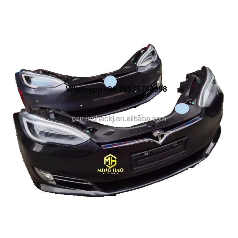 

High Quality Used Model 3 Front Bumper Grille Headlights Car Bumper Nose Plastic Kit Best-Selling Accessories for’Tesla Model S