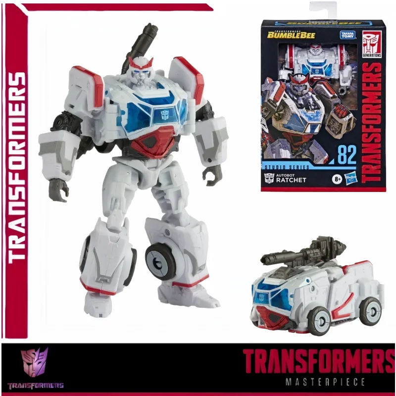 

В наличии Takara Tomy Transformer Studio Series Deluxe Class SS82, фигурка робота с храповым механизмом, игрушки, подарки, хобби, аниме фигурки