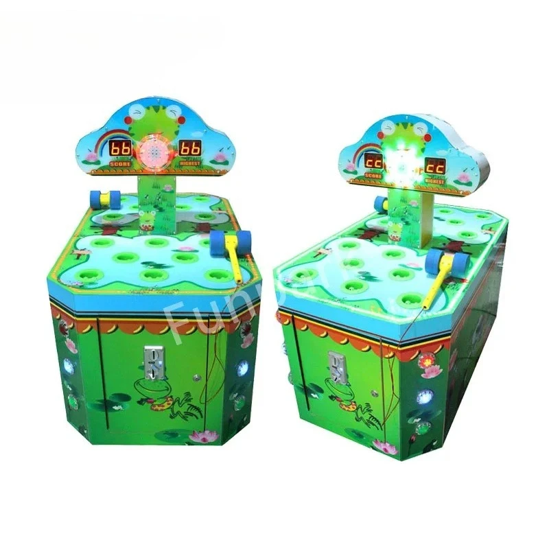 Whack A Mole Redemption   Kids Hitting  Coin Operated  arcade