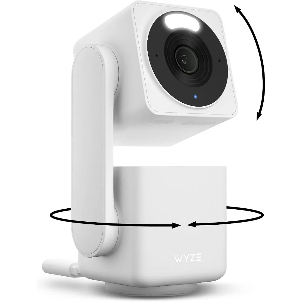 4K Smart Security Camera with AI, Indoor/Outdoor, Night Vision, Pan/Tilt/Zoom, Dual-Band Compatibility