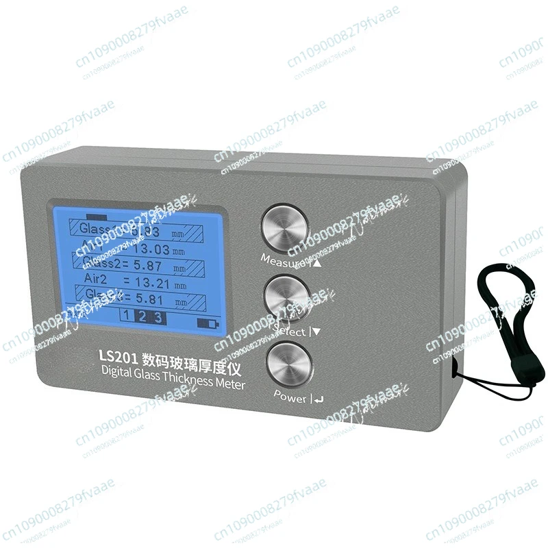 

LS201 цифровой измеритель толщины полого стекла двойной тройной инструмент для измерения стекла лазерный измеритель толщины оконного стекла
