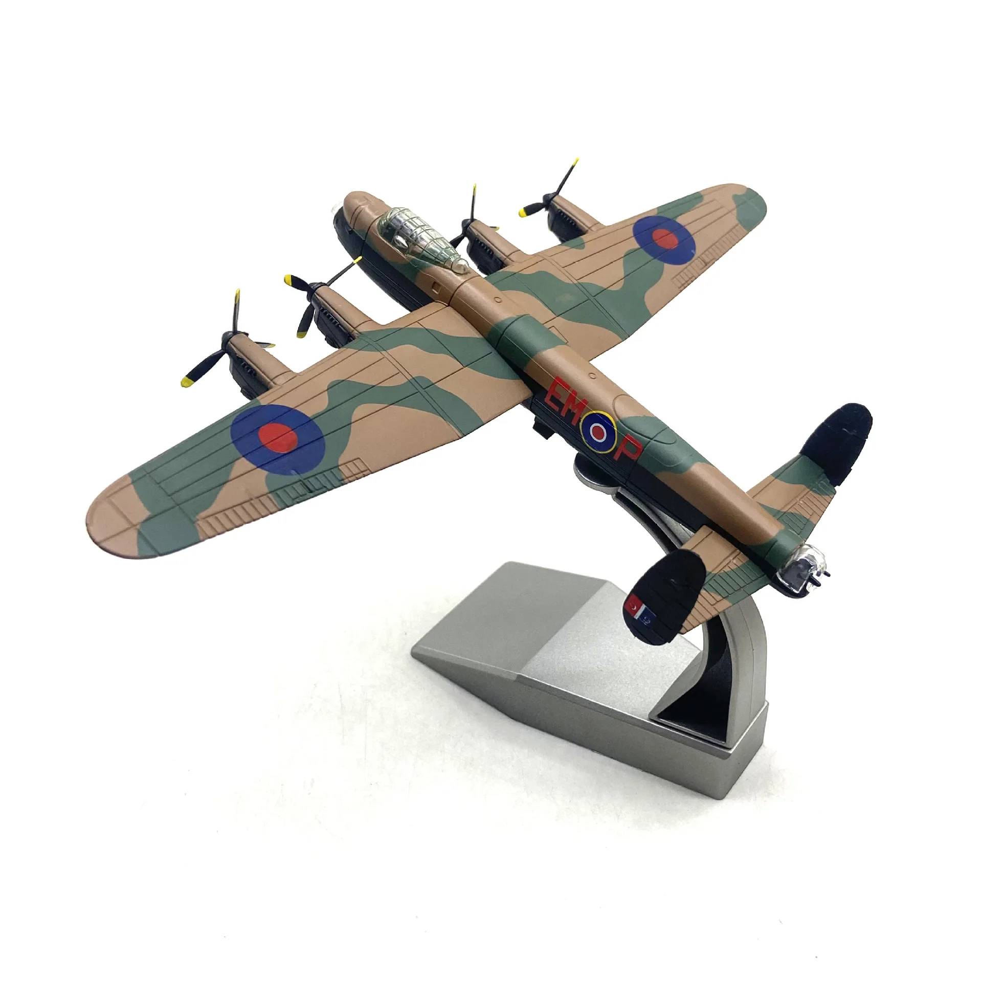 1:144 Scale British Lancastrian Lancaster Bomber Alloy Simulation Aircraft Model