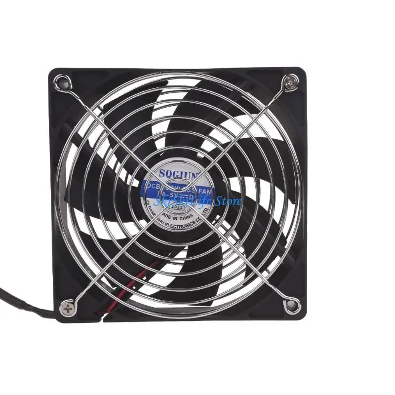 E65E 120mm quạt làm mát làm mát cho các trường hợp máy tính khai thác CPU