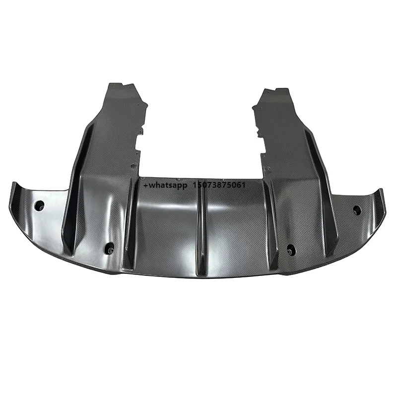 R Style Dry Carbon Fiber Car Parts Rear Bumper Rear Diffuser Lip for  720S 2015-2018 Carbon Diffuser