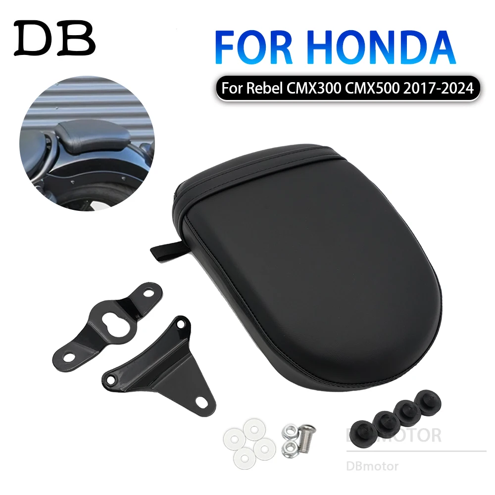 

Motorcycle Accessories Comfortable Rear Passenger Seat Cushion Fit For Honda Rebel CMX300 CMX500 CMX 300 500 2017 - 2024 2023