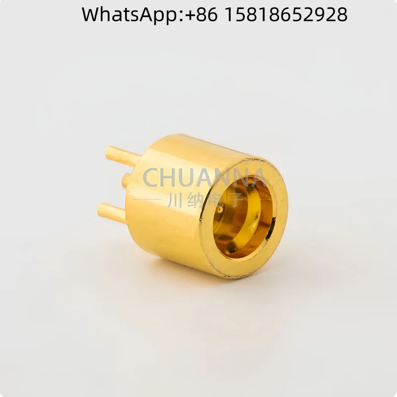 1pcs SMP-JE straight male limited detent SMP-JHD1-L RF connector PCB mount SMP-JHD1-S through-hole