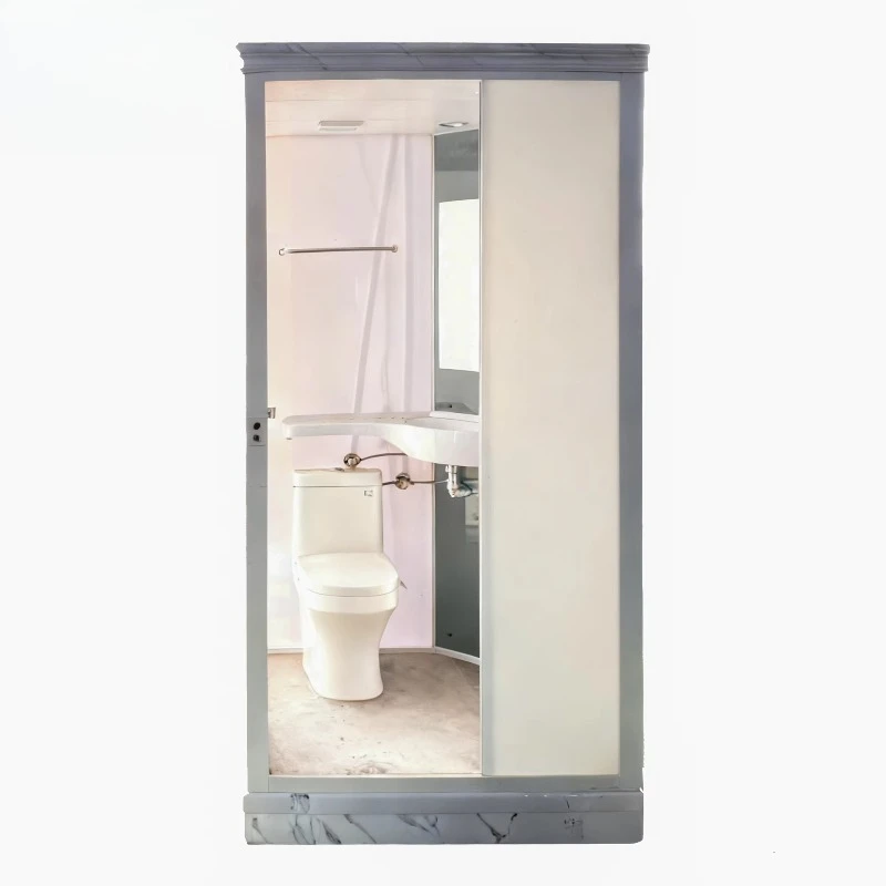 No-Tool Setup Portable Mobile Toilet Quick-Assemble for Outdoor Camping Use