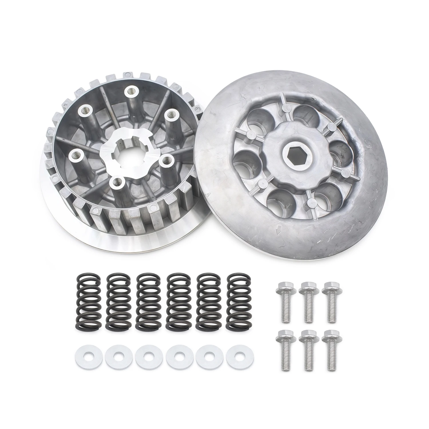 Motorcycle For Yamaha Banshee 350 YFZ350 1987-2004 2005 2006 Limited Special Edition Clutch Kit Center Hub Pressure Plate