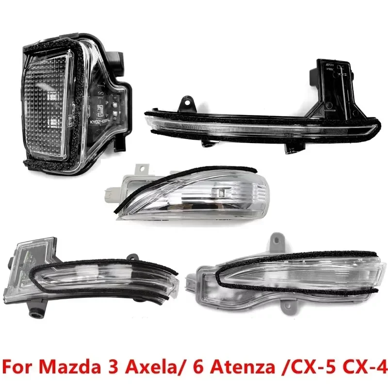 Car Side  Indicator Rearview Mirror Turn Signal Light Lamp For Mazda CX-5 CX5 CX-3 6 Atenza 3 Axela 2 Demio