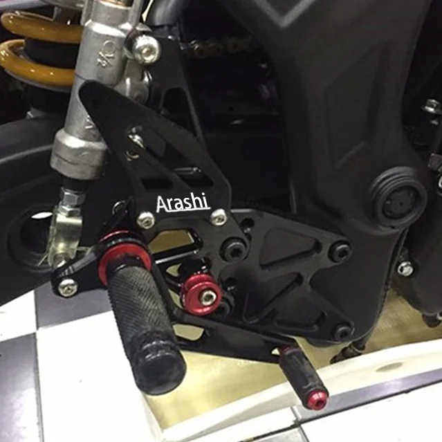 Arashi Motorcycle accessories footrest pedal foot peg Rearset Rear Set foot rest For YAMAHA MT03 MT25 MT-03 MT-25 2015-2024