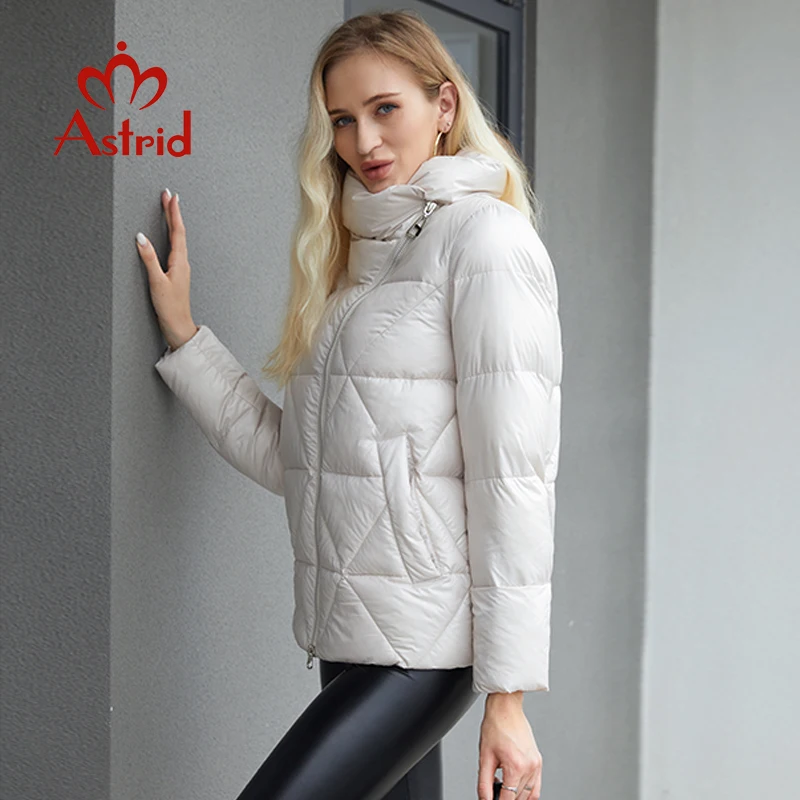 Astrid Women Jacket Winter 2022 Elegant Women’s Parka Slim Thick Padded Warm Coat Fashion Style Loose Female Clothing Outfits