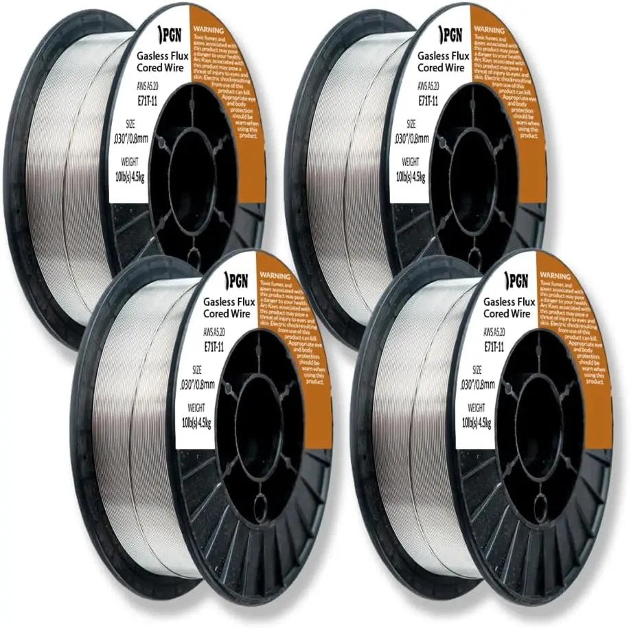 

E71T-11 Flux Core Welding Wire .030" 10lb Spool - Gasless, Low Splatter, All Position