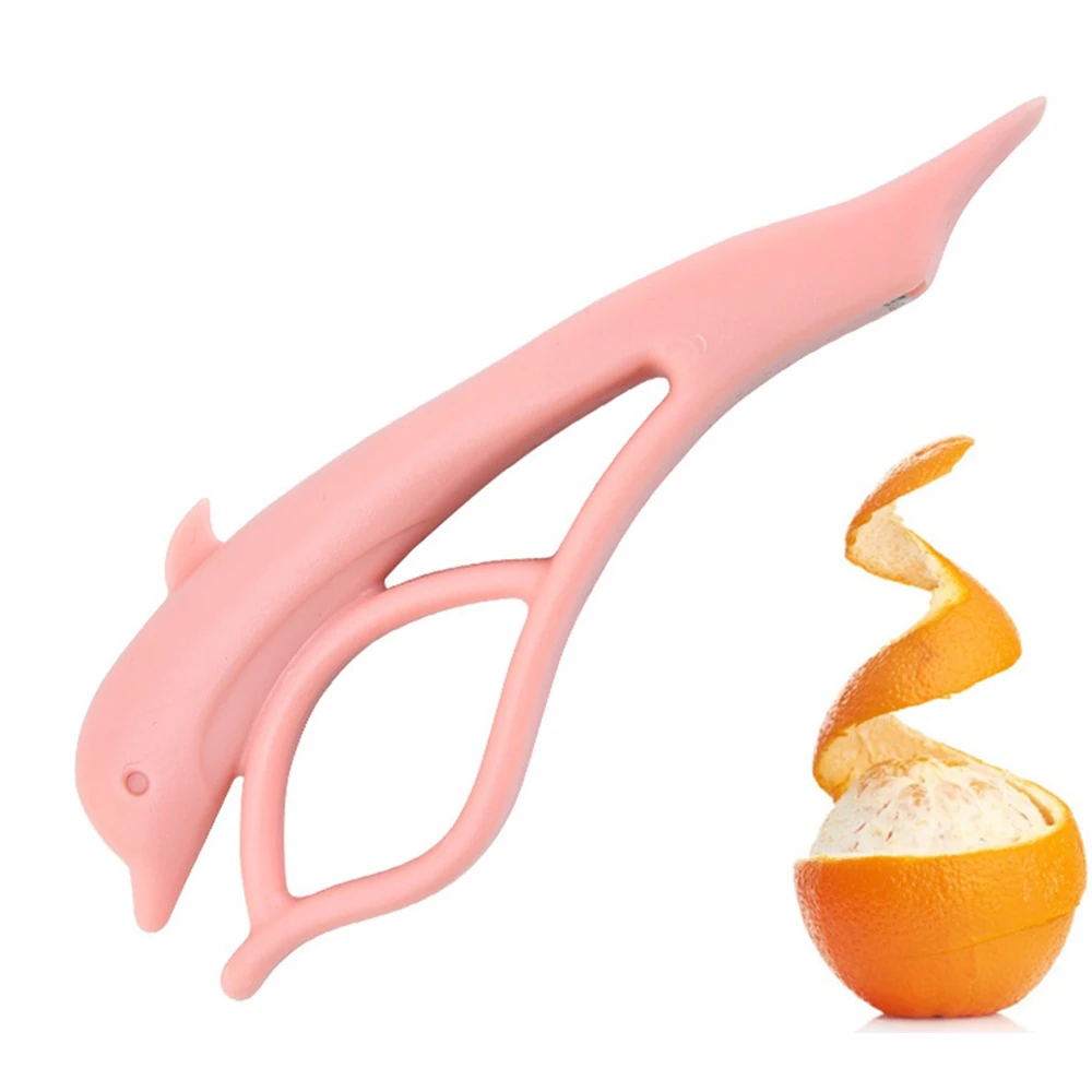 

1PC Dolphin Shape Fruit Scraper Vegetable Peeler Creative Melon Grater Multi-functional Potato Carrot Cutter Kitchen Accessories