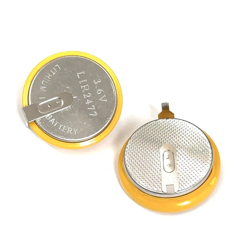 50PCS CR2032 Battery with Solder Tabs 3V Button Battery Compatible with Gameboy Color Gameboy Advance Game Box