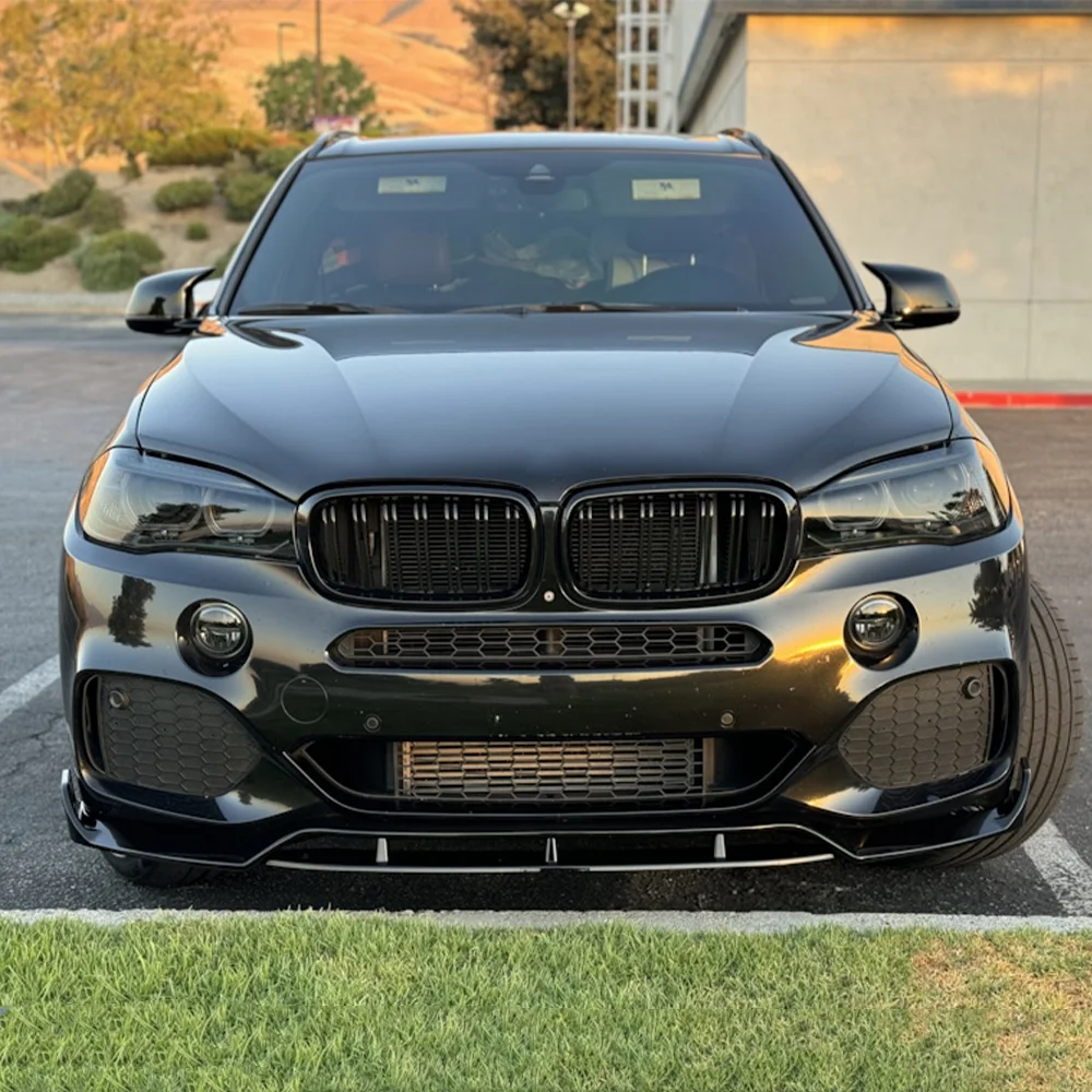 For BMW X5 F15 M Sport 2013 2014 2015 2016 2017 2018 Car Front Bumper Splitter Spoiler Lip Guard Protector Body Kit