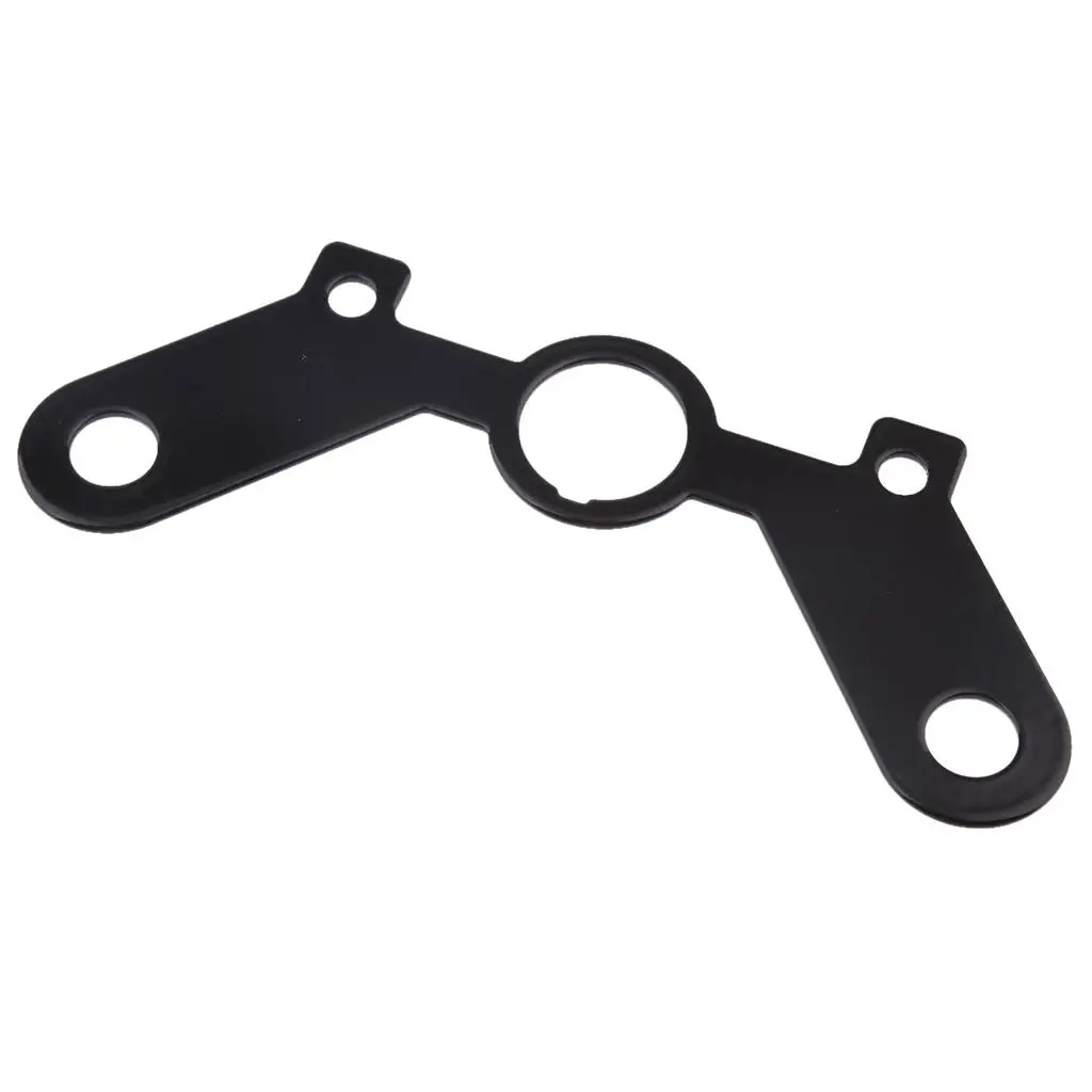 Iron Motorcycle Speedo Bracket Odometer Stand Support Holder for Tachometer Gauge Mount Black Universal Fit
