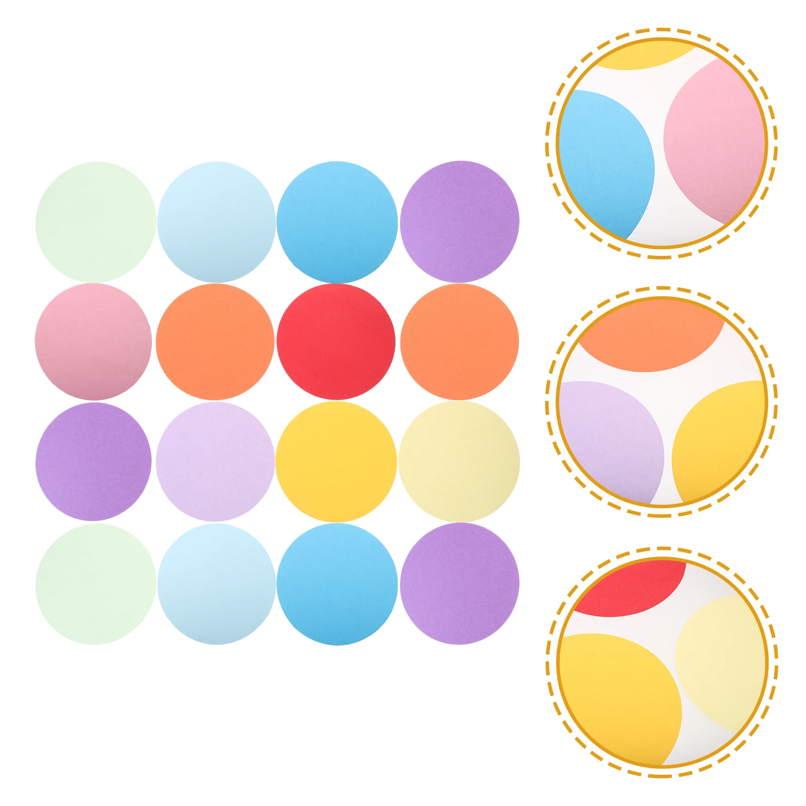 

200pcs Colored Round Folding Sheets Origami Craft Paper Teenager Diy Decorative Crafts Bulk Paper For Party Home Decor