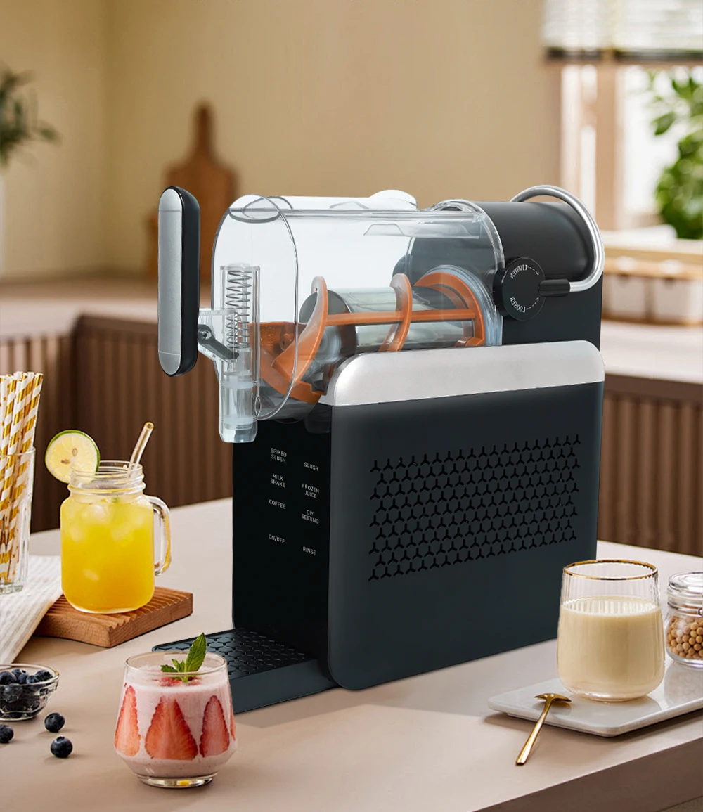 2026 Hot Selling Wholesale Frozen Household Ice Slushie Machine Frozen Drink Professional Mini Slushie Ice Cream Maker
