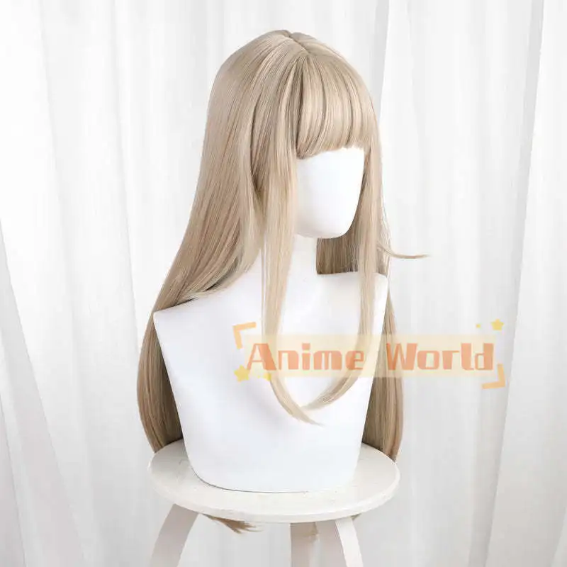 My Cat Is a Kawaii Girl Kinako Cosplay Wig Synthetic Hair Heat Resistant Halloween Role Play Party + Wig Cap