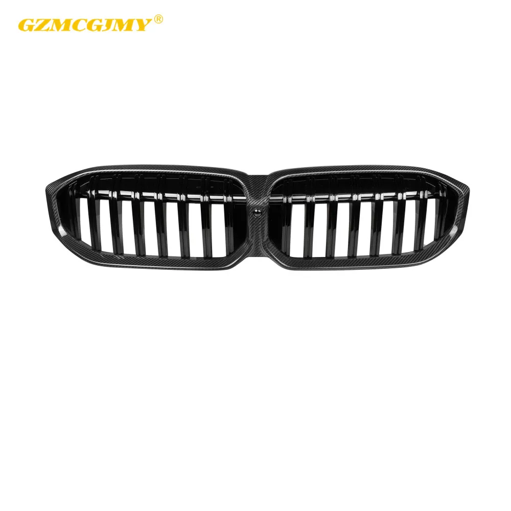 2022-High quality dry carbon fiber car grille suitable for BMW 3 series G20 G21 G28  LCI car grills