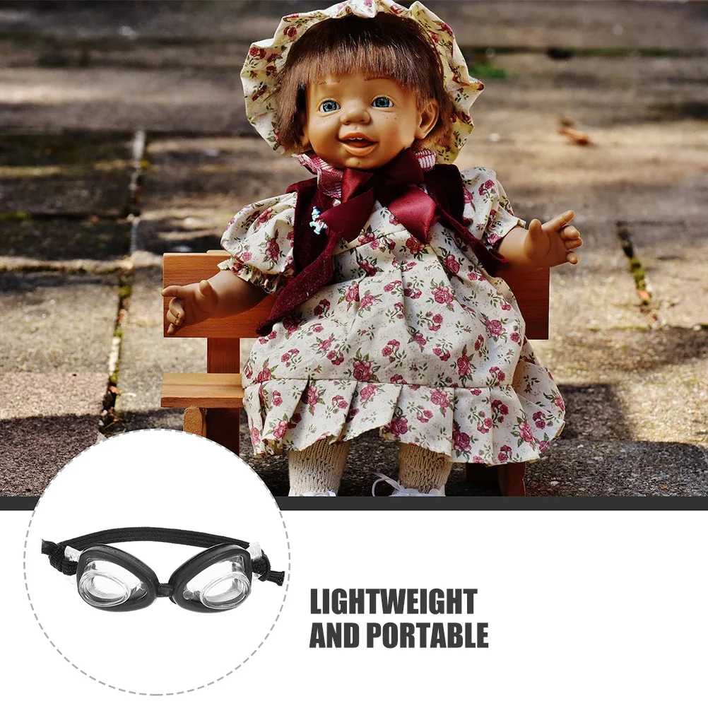 2 stuks miniatuur zwembril realistische look gemakkelijk te dragen zomer buitenzwembadaccessoires zwembril kleine bril