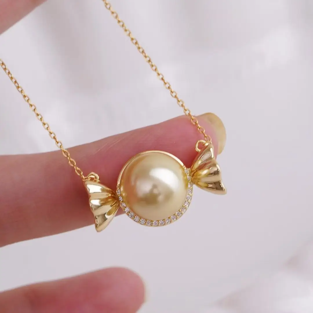 

Крепления для ожерелья из стерлингового серебра S925, фурнитура для ювелирных изделий, детали, фурнитура, аксессуары для жемчуга 11-12 мм, 3 шт./лот