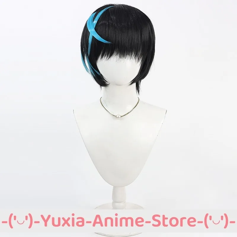 مذنب جير ستريف العهد Unika شعر مستعار تأثيري أنيمي لعبة لعب الأدوار زي حفلة الدعامة الباروكات الشعر الاصطناعية ألياف مقاومة للحرارة