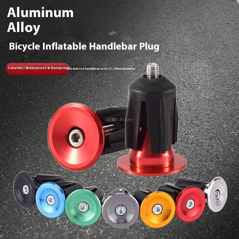 

1 пара цветных торцевых заглушек на руль горного шоссейного велосипеда, торцевая заглушка на руль из алюминиевого сплава, крышка ручки для горного велосипеда, аксессуары для велосипеда
