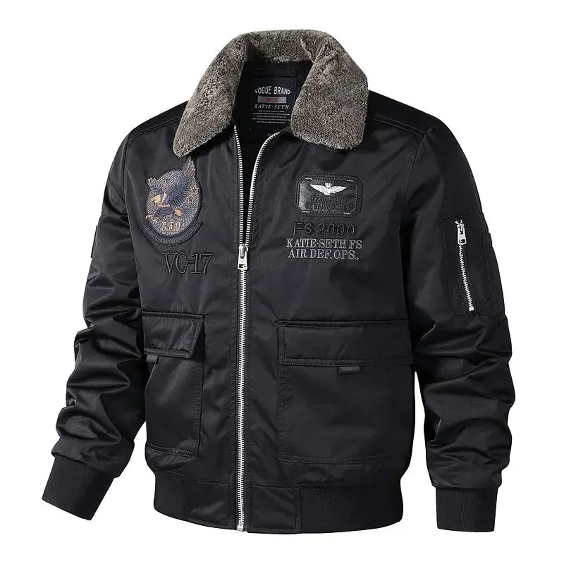 

Men's Autumn Winter Thiened Baseball orm Trendy Coat M Seven Sve Long Brand 3 Faionable Outerwear