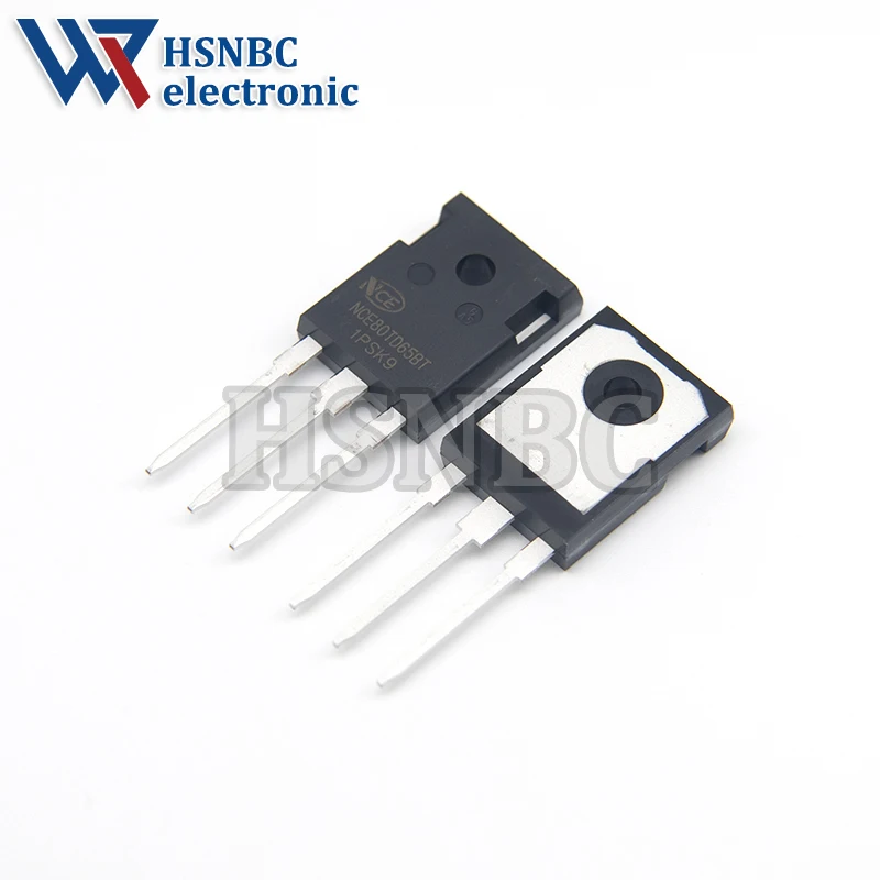 10PCS NCE80TD65BT 80TD65 TO-247 80A 650V Trench FS II Fast IGBT Transistor 100% New Original