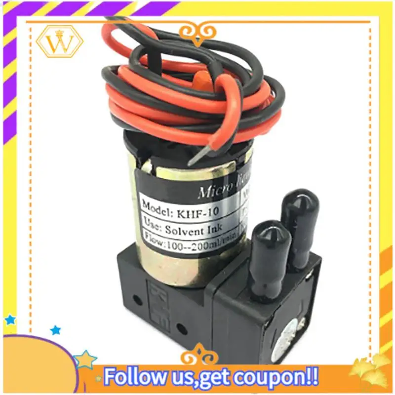 Latest-4X Pressure Motor Ink Pump Indoor And Outdoor Photo Machine Suction Pump Liquid Pump 24V Diaphragm Pump