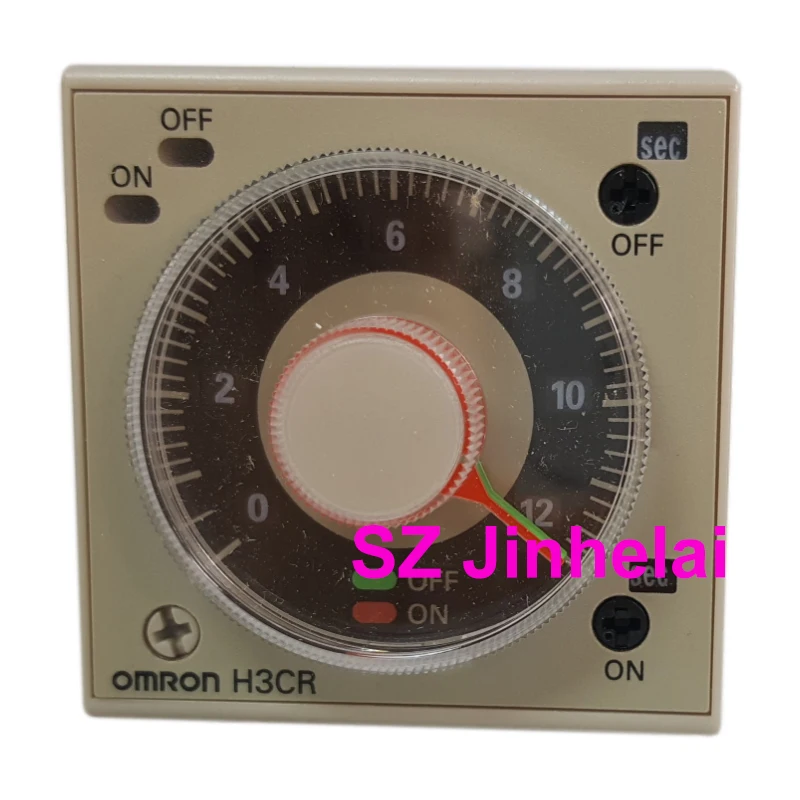 

Authentic Original Omron Time Relay H3CR-F8 240VAC or 48VDC Time Calculator Solid State Timer реле времени