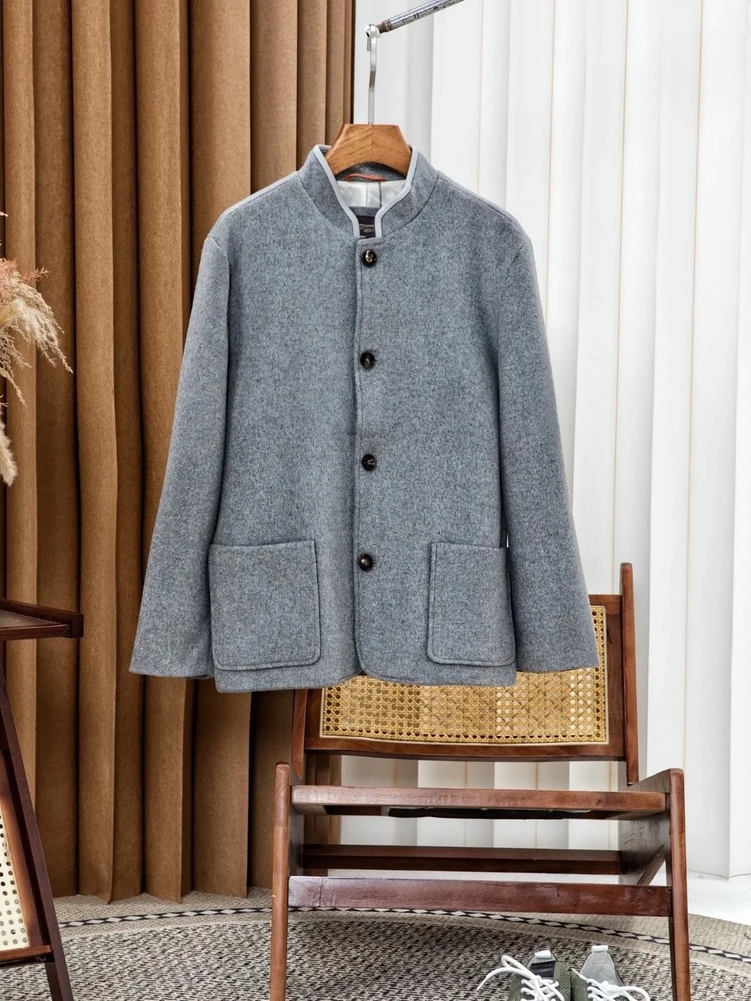 

Мужское модное городское зимнее шерстяное пальто ort Sle, молодежное повседневное длинное пальто све, цветное большое пальто на одной пуговице