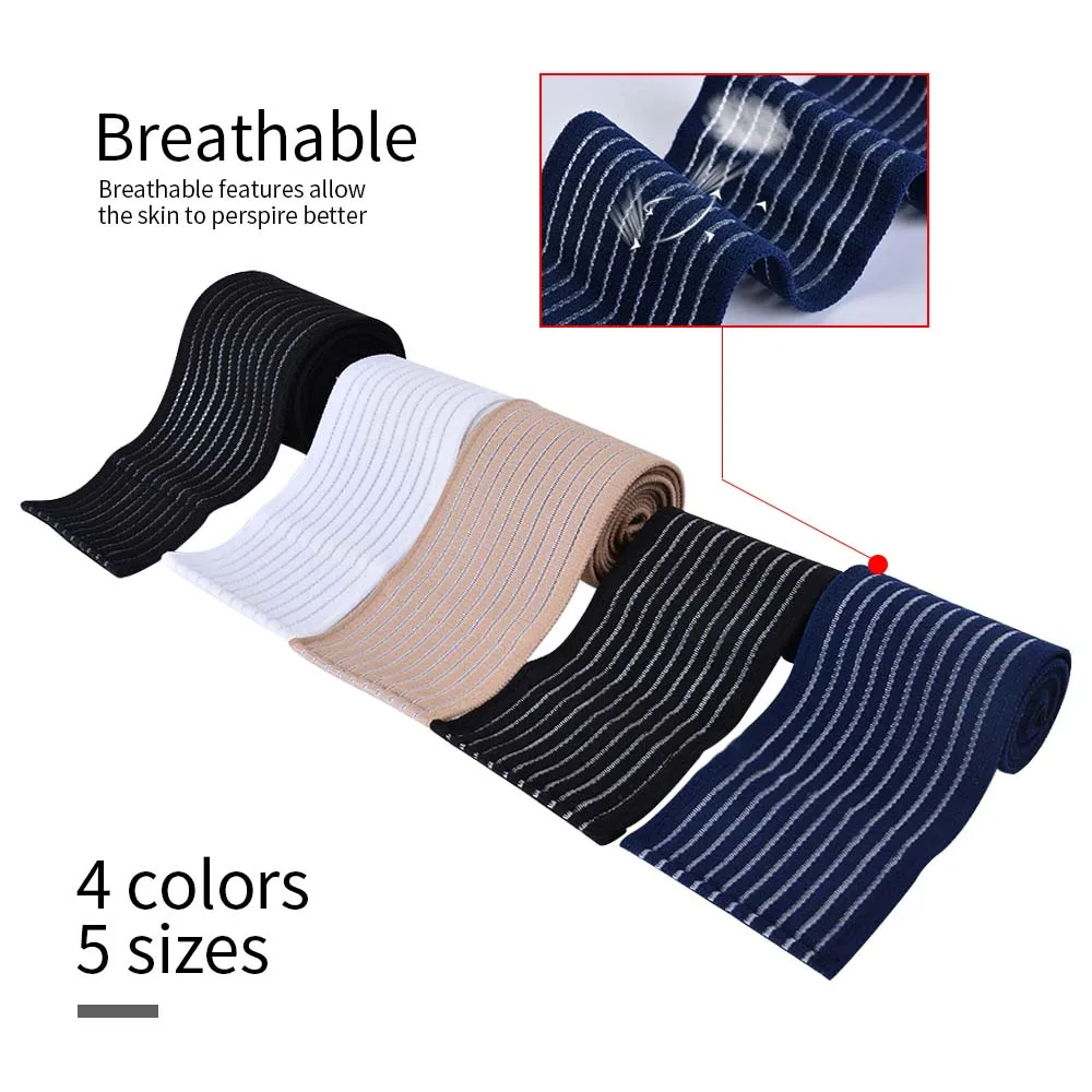 1pc 40 ~ 180cm hochela tische Kompression bandage Sport Kinesiologie Tape für Knöchel Handgelenk Knie Wade Oberschenkel Wraps Support Protector – Detail 12