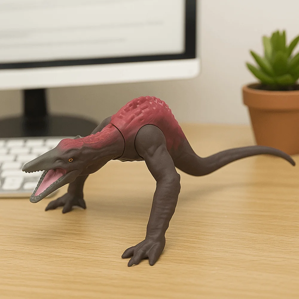 Vinile Skullcrawler Mobile Action Figure Statua fatta a mano Realistico Goanna Modello Ornamento Figurine in miniatura di lucertola da collezione