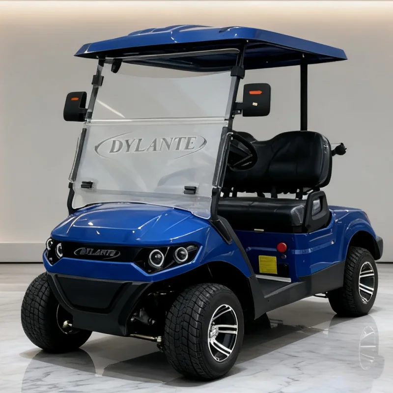 Hot Selling 5000W Motor 60V AC System 4 Wheel Classic Shuttle Bus 2 Seater 4 Seater Lift Off-Road Electric Golf Cart
