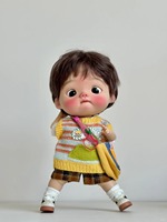 New bjd sd doll 1/6 25cm diandian Girl Big head electric resin material, makeup free nude shipping
