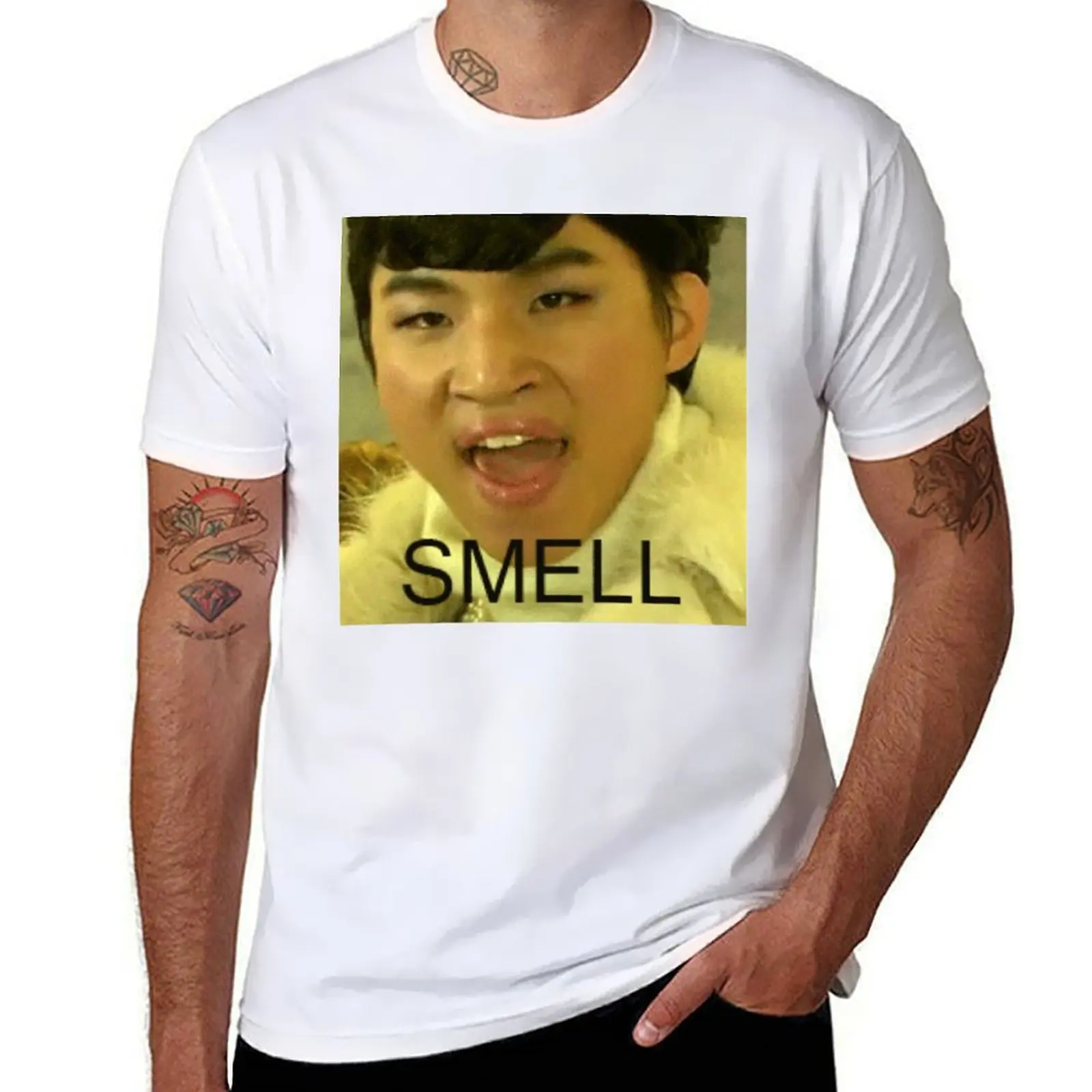 

Daesung Smell T-Shirt cotton t shirt man man t shirt graphic T-Shirt