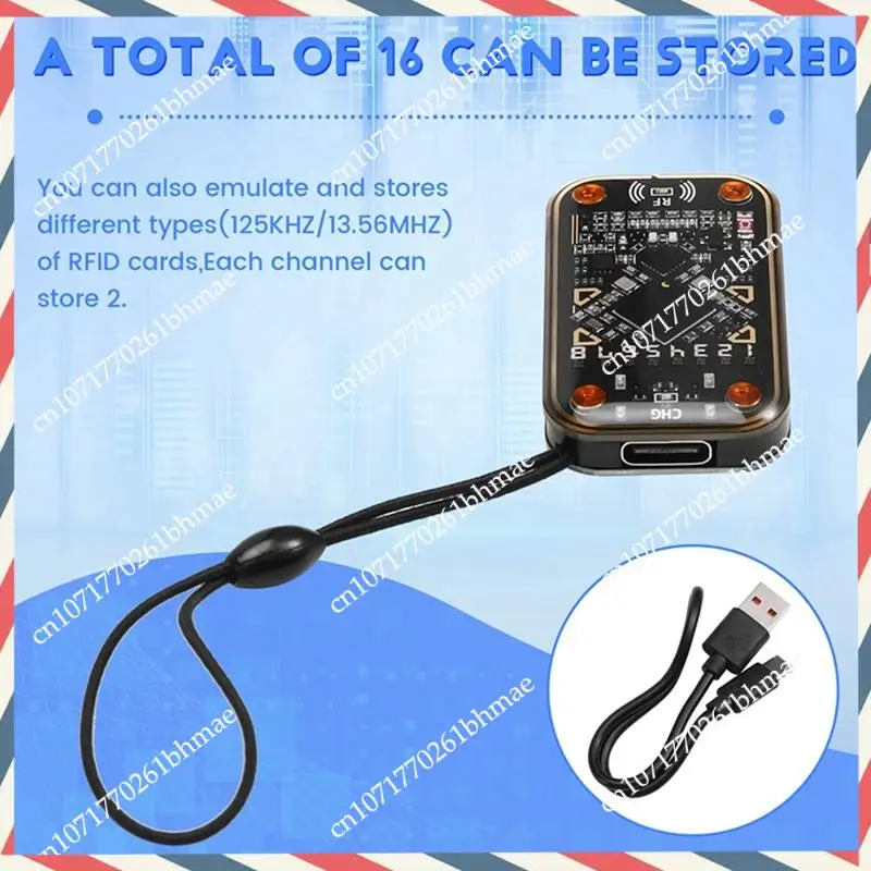 

-A21Z Chameleon Ultra Contactless Smart Card Emulator RFID Smart Chip Reader+CUID/T5577 Keychain Compliant To NFC Read Writer
