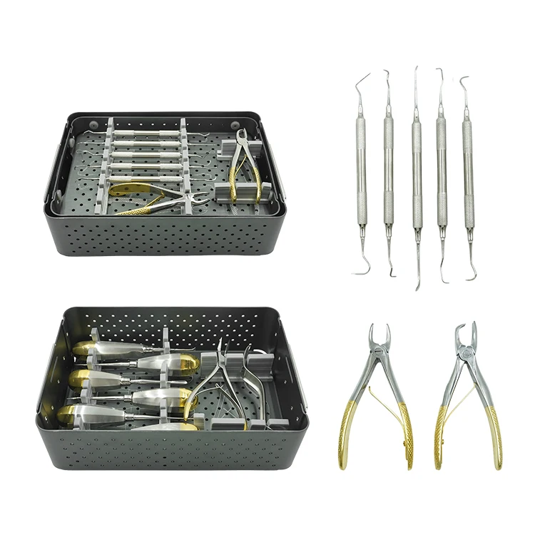 XC MEDICO Professional Veterinary & Dental Surgical Basic Instruments Kit-Stainless Steel Manual for Animal Clinic/Pet Hospital