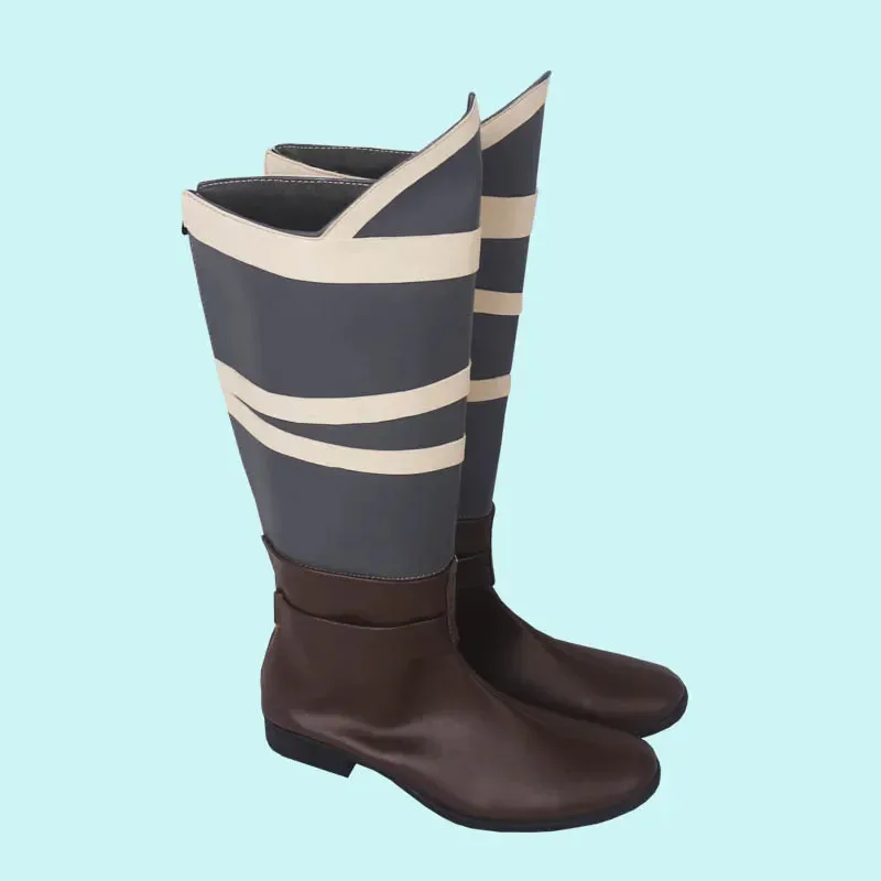 

NewGame Genshin Impact Обувь для косплея Kaedehara Kazuha Archireno Сапоги служанки Индивидуальная вечеринка на Хэллоуин Pr1;s'6,y;9'b,5;