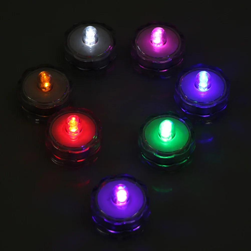 Flameless LED Tea Light Candles Powered Standard Size Energy Efficient Realistic Flickering Effect for Weddings