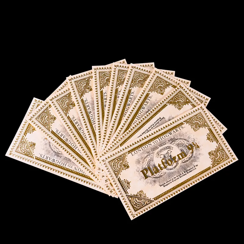 1 шт., карточка Гарри, письмо о приеме мародера и платформа 9 3/4