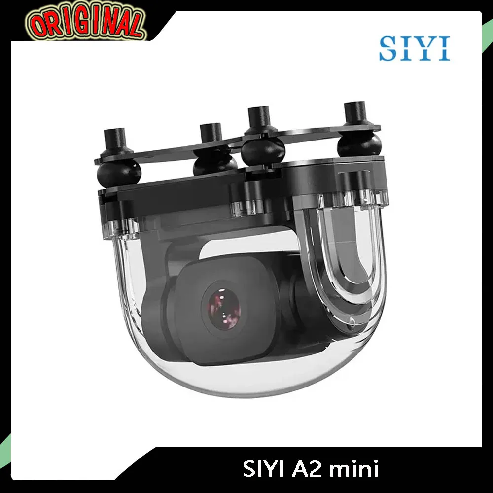 

SIYI A2 mini FPV Gimbal - 160° Ultra-Wide FOV, 1080p Starlight Sensor, 1-Axis Tilt, IP67 for FPV Racing & Cinematic Drones